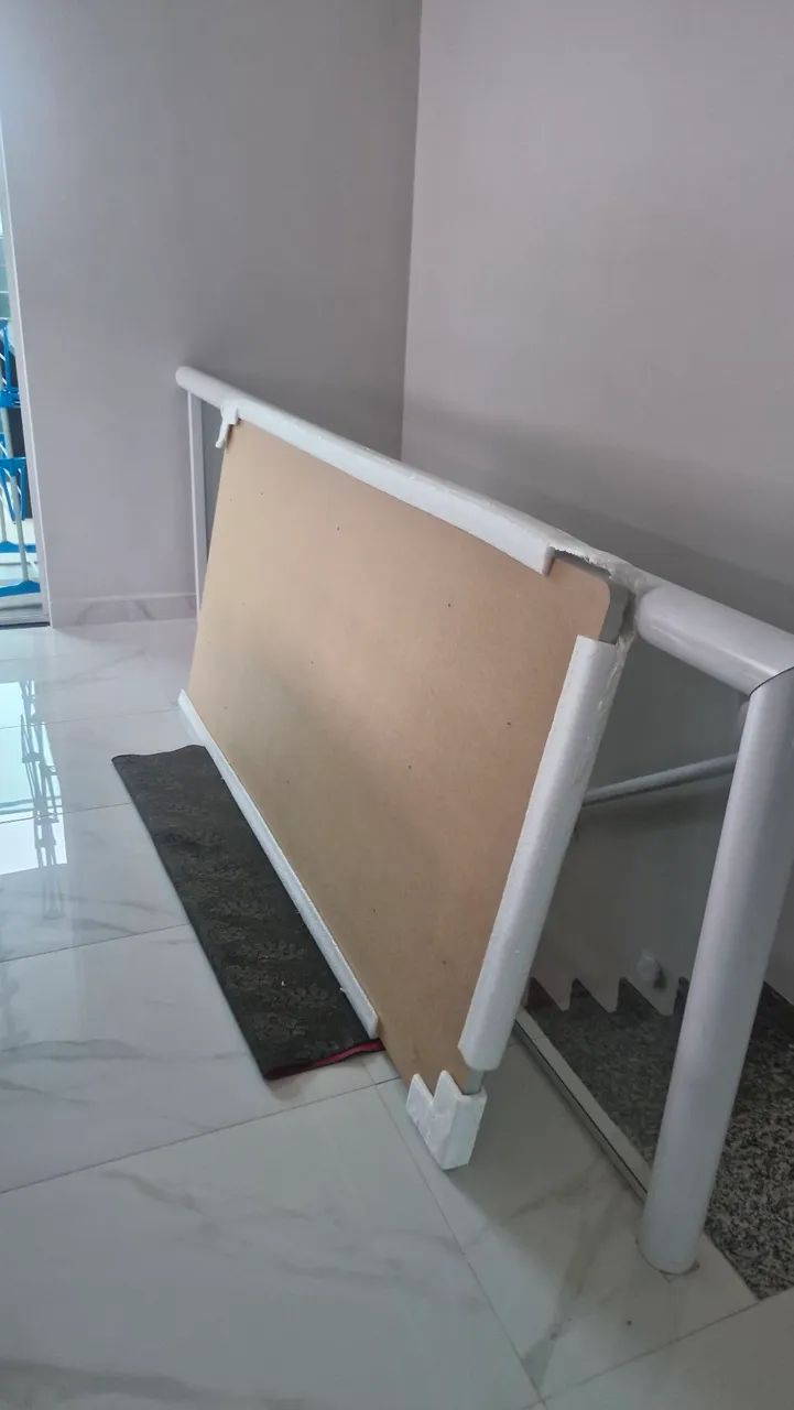 Tampo de mesa Off White - Foto 3