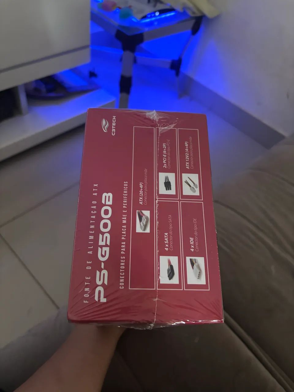 FONTE DE ALIMENTAÇÃO C3TECH PS-G500B 500W - Foto 3
