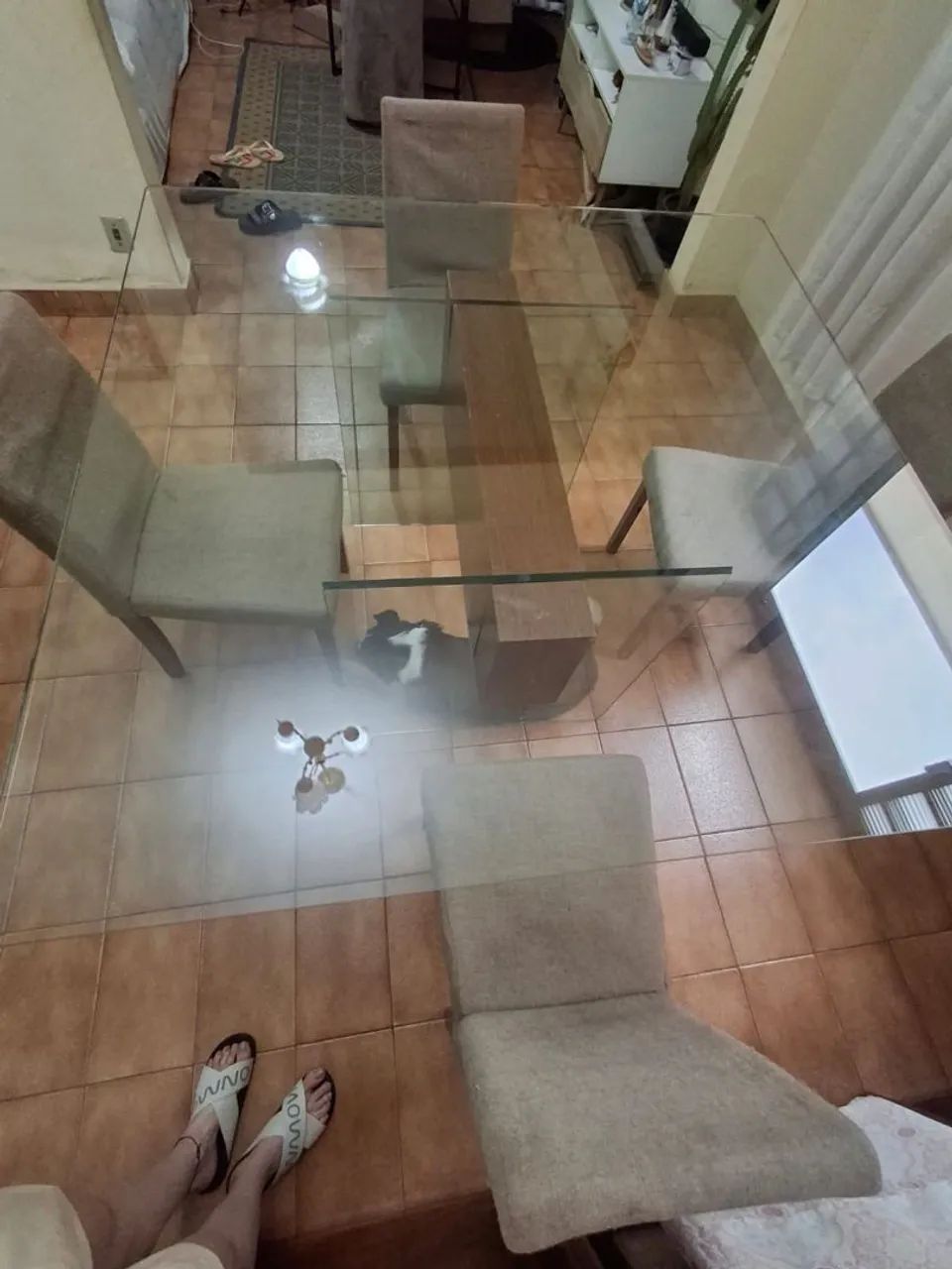Mesa de vidro - Foto 2