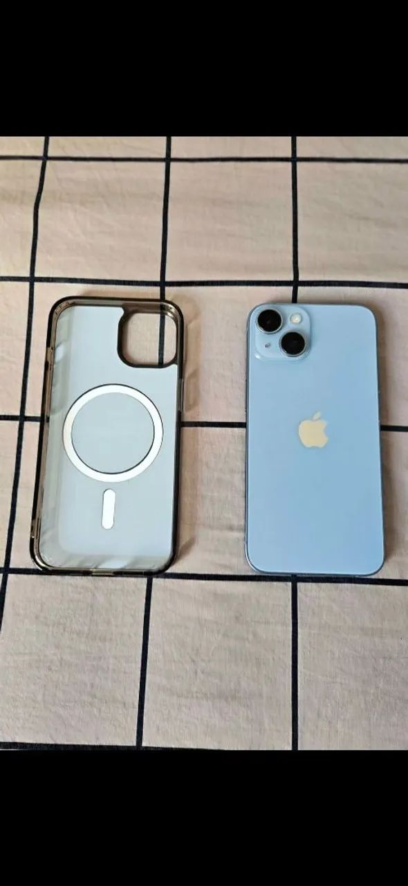 Vende-se iphone 14 azul - Foto 2