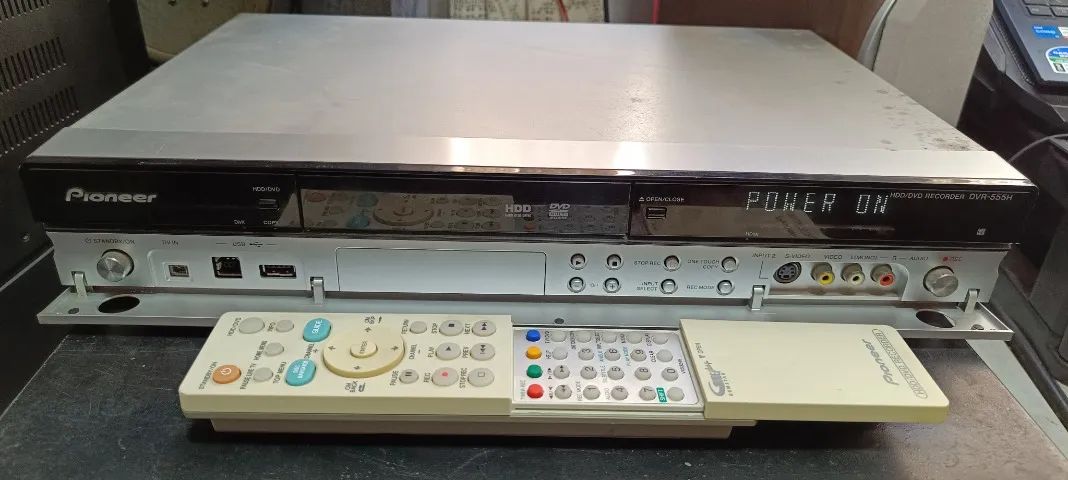 Dvd Recorder Pioneer Dvr-555h Travado Na Função Power On PARA ARRUMAR - Foto 3