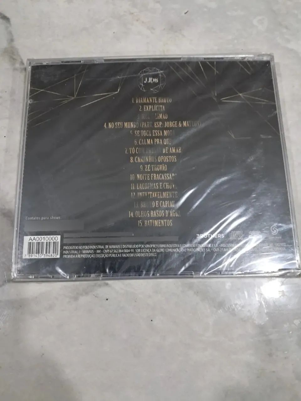ads & Jadson - Diamante Bruto - Cd Original Lacrado Remasterizado - Foto 2