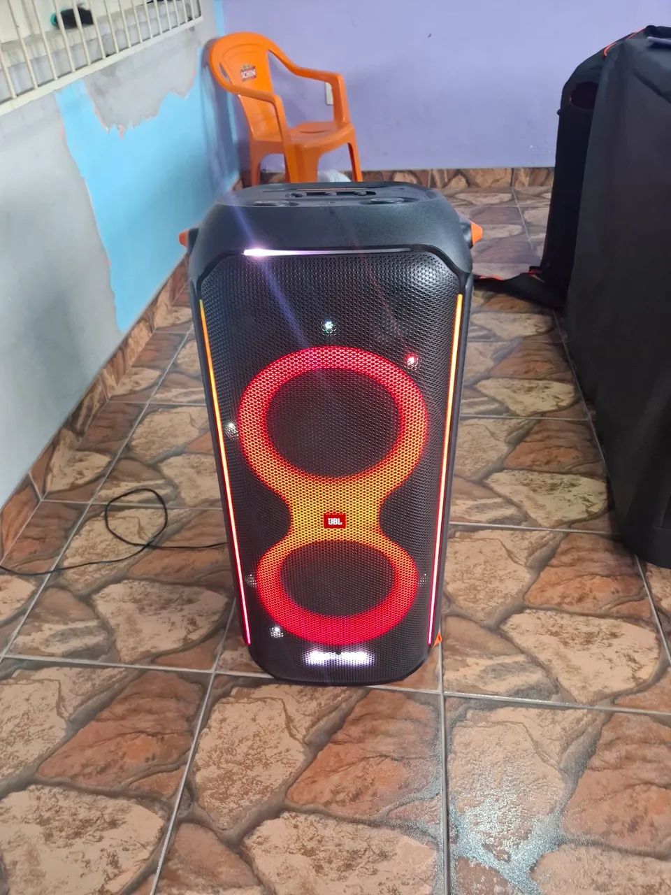 ? JBL PARTYBOX 710 ? 800W RMS | COMPLETA + CAPA DE PROTEÇÃO!