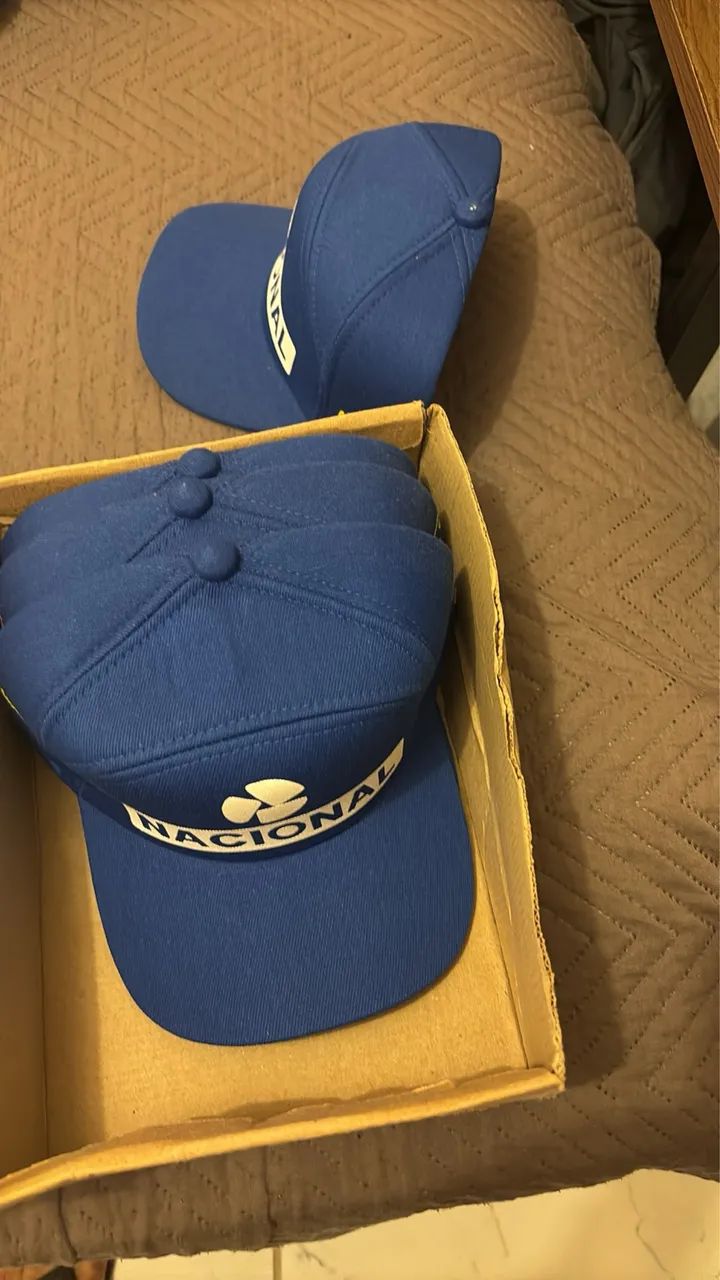 Boné Ayrton Sena azul  - Foto 2