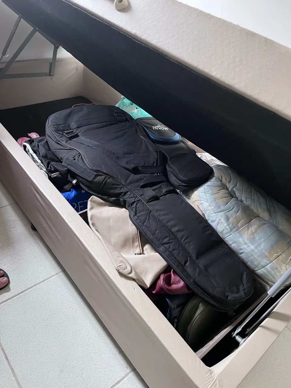 Cama box/baú de solteiro - Foto 4