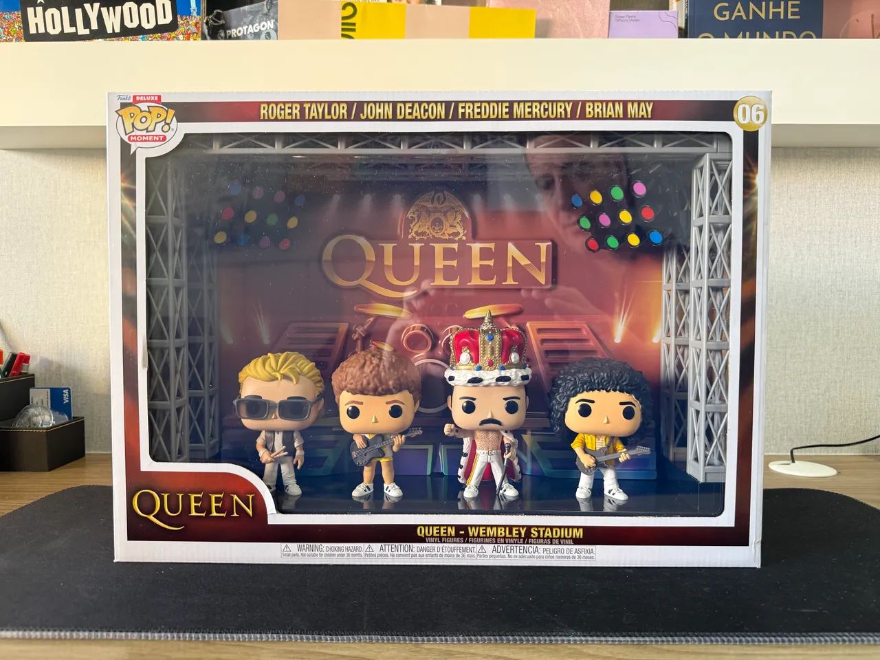 FUNKO POP QUEEN BANDA COMPLETA