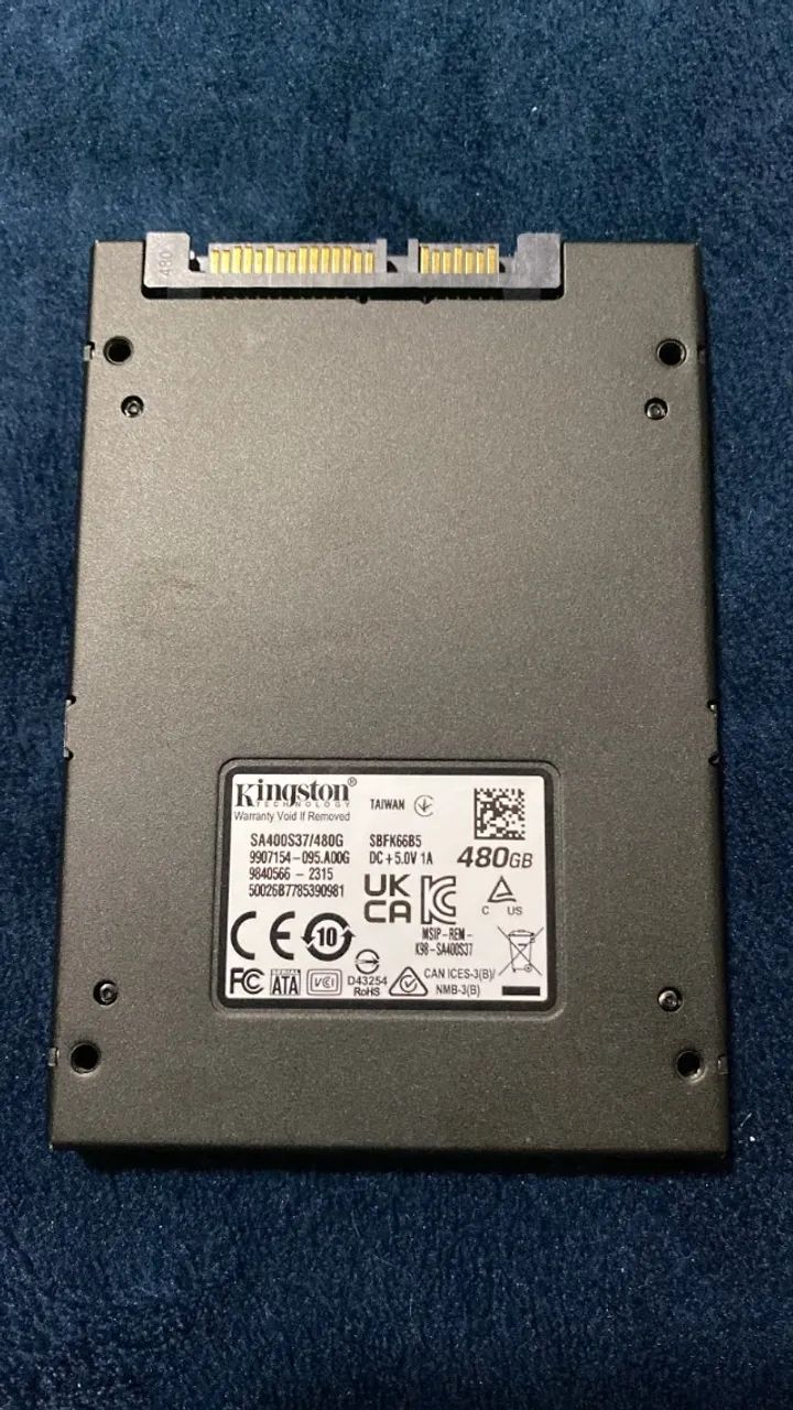 Vendo SSD Kingston 480GB - Foto 2