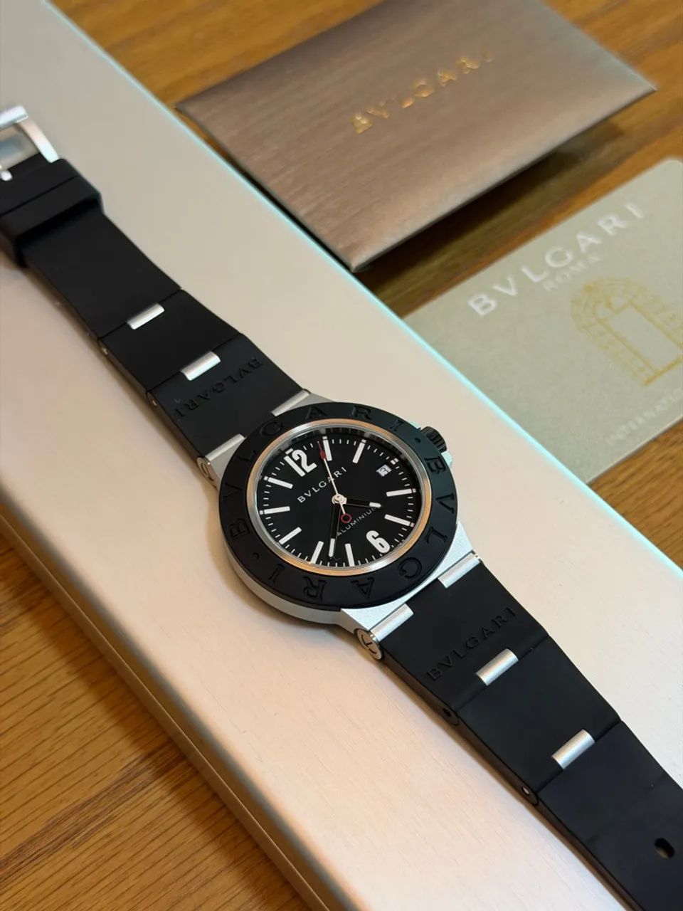 Bvlgari Aluminium 40mm completo  - Foto 2