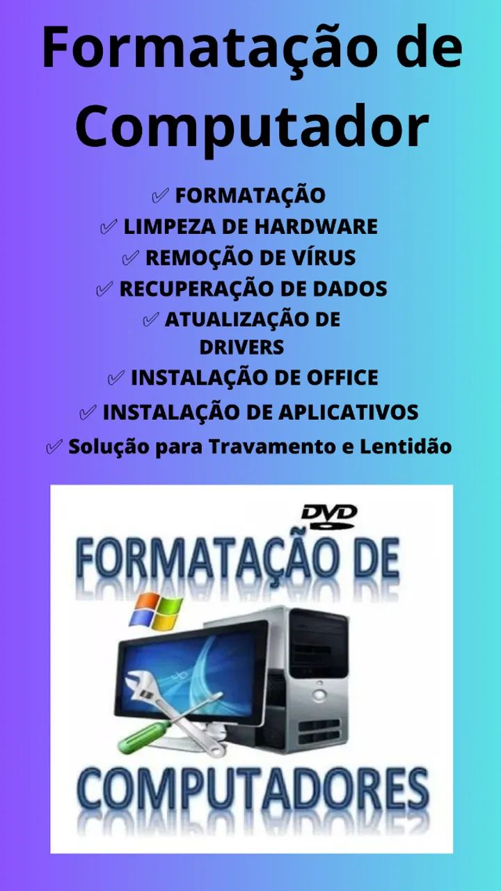 Formatação de Computador