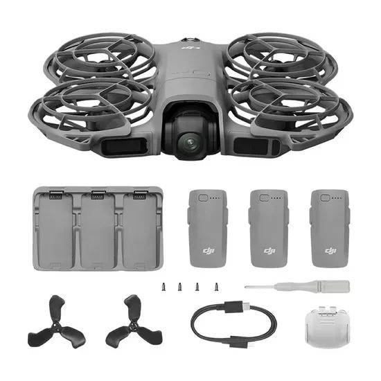 Drone DJI Neo 2 Fly More Combo 4K - Sem Controle