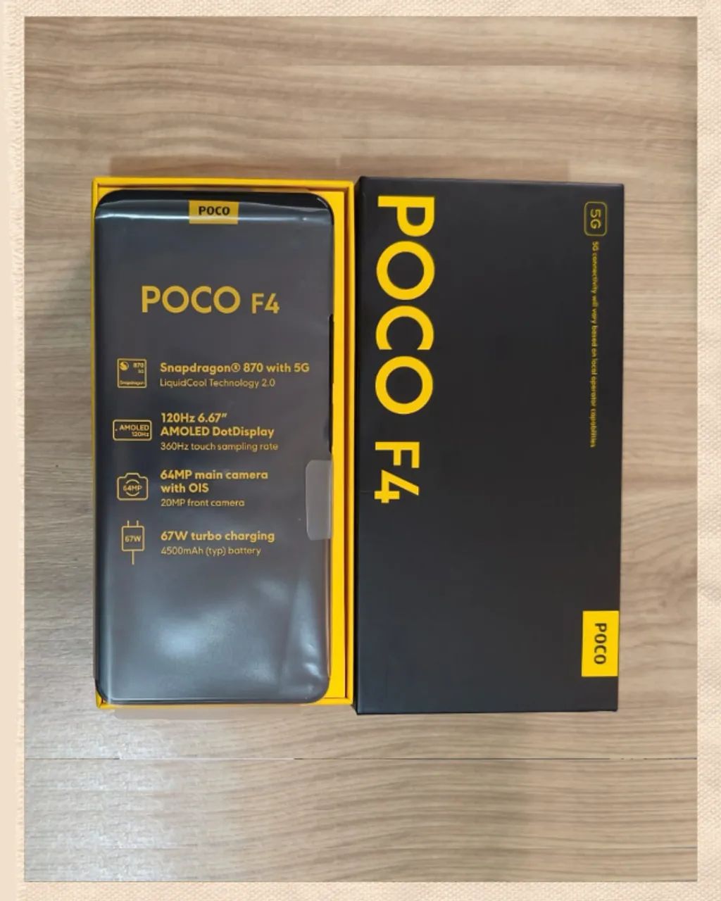 Smartphone POCO F4 Xiaomi 8GB 256GB