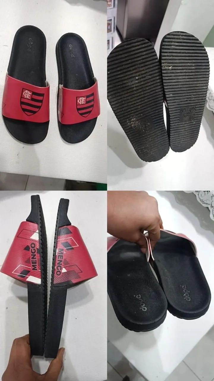 Chinelo do flamengo  - Foto 2