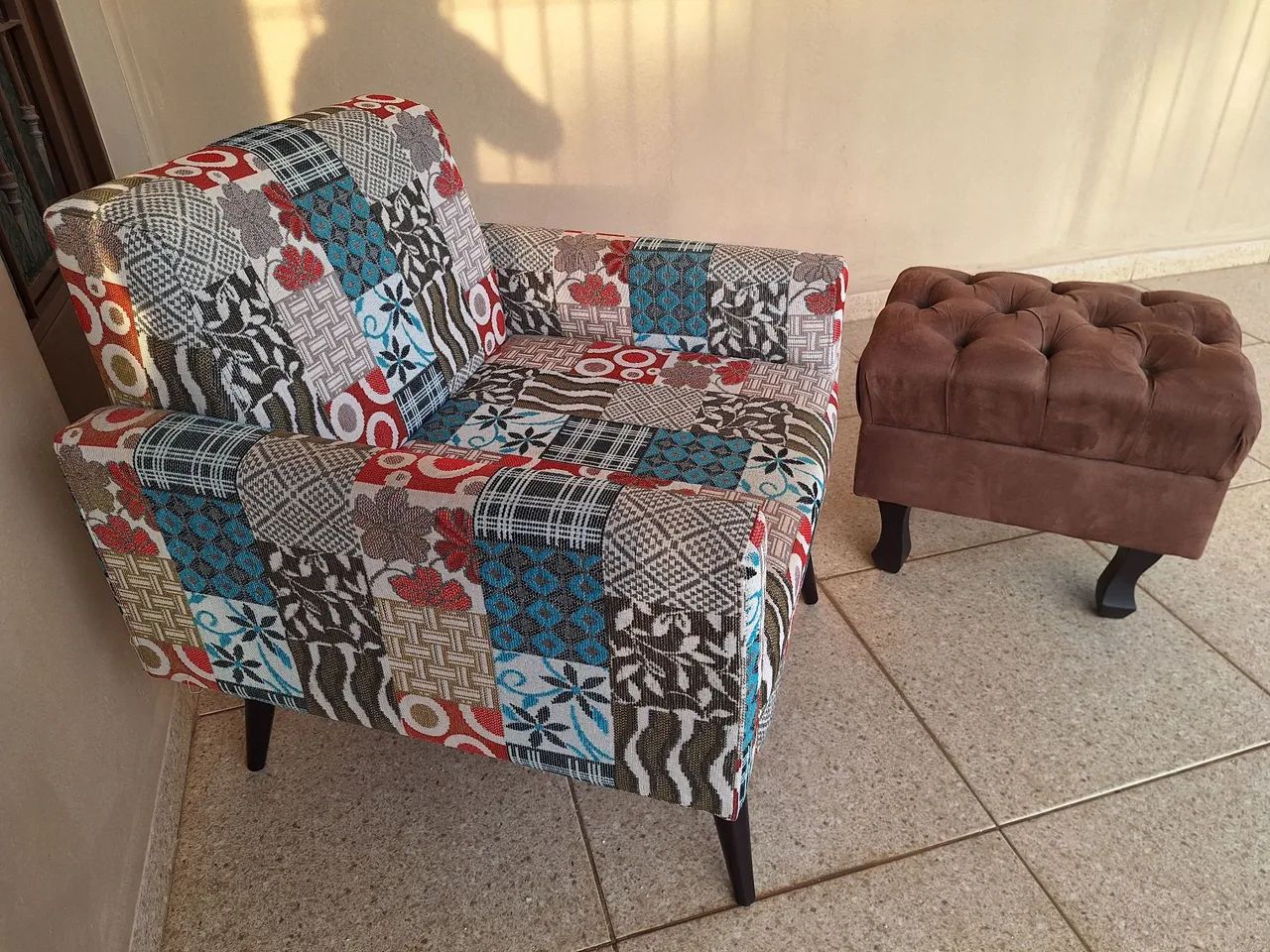 Venda de poltrona com puff - Foto 2