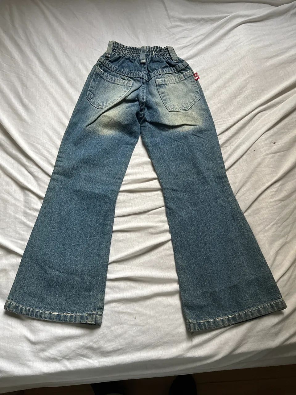 Calça jeans TAM 8 arco-íris  - Foto 5