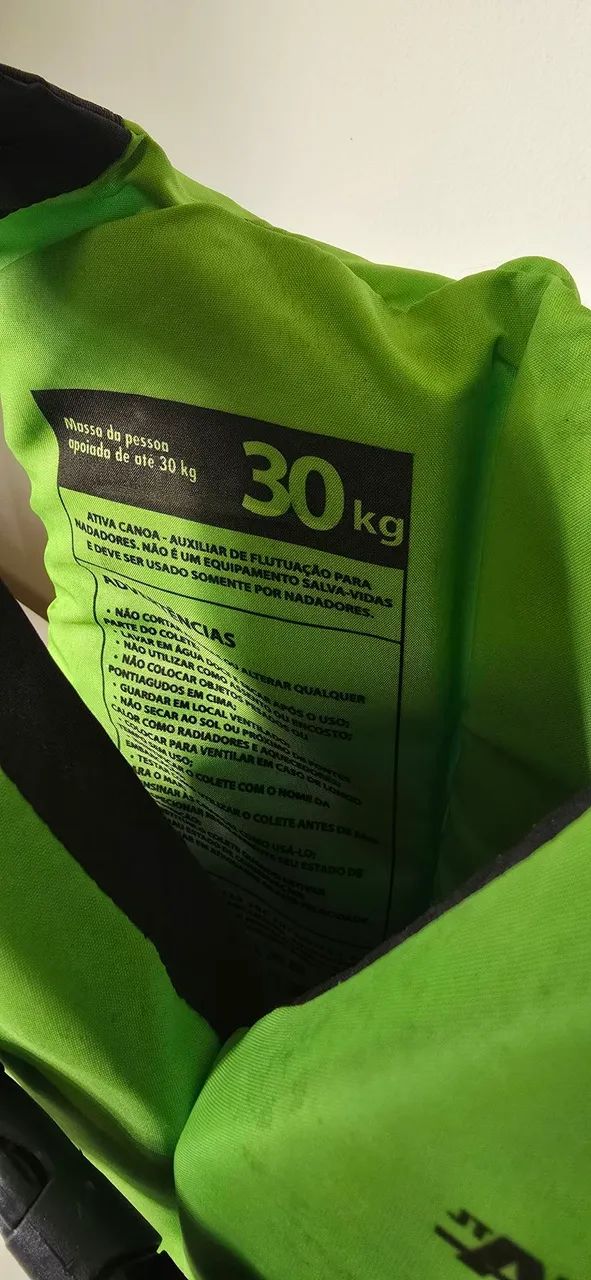 Coleta Salva Vidas infantil - 30kg - Ativa Nautica - Foto 4