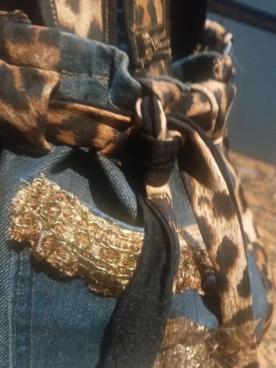 Bolsinha jeans  - Foto 2
