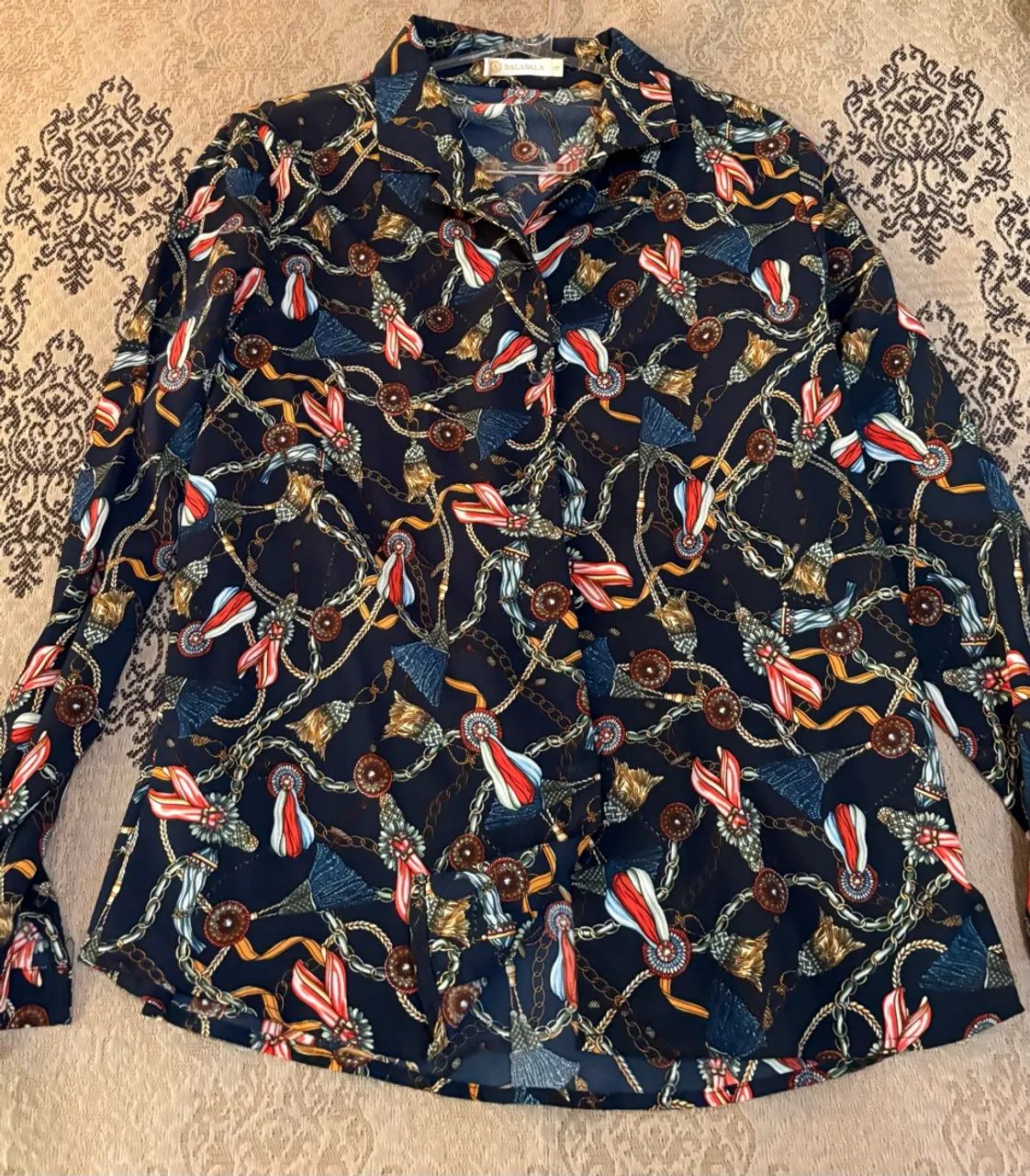 Camisa estampada - Tamanho G 