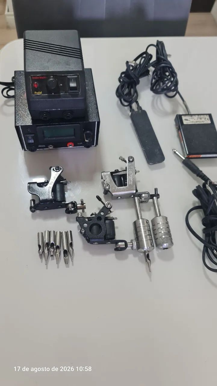 Kit de tatuagem. - Foto 5