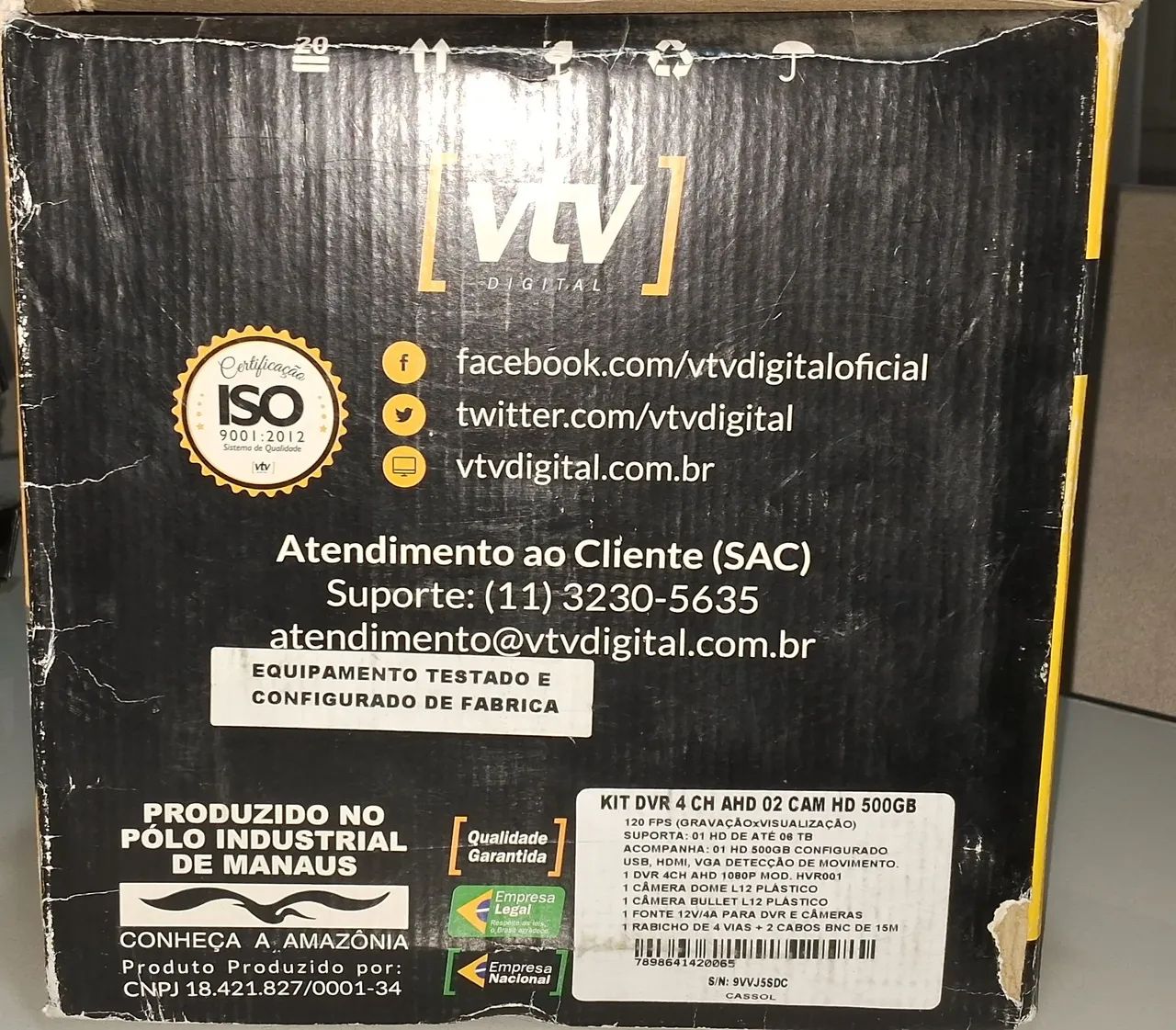 Kit dvr com 2 câmeras  - Foto 3