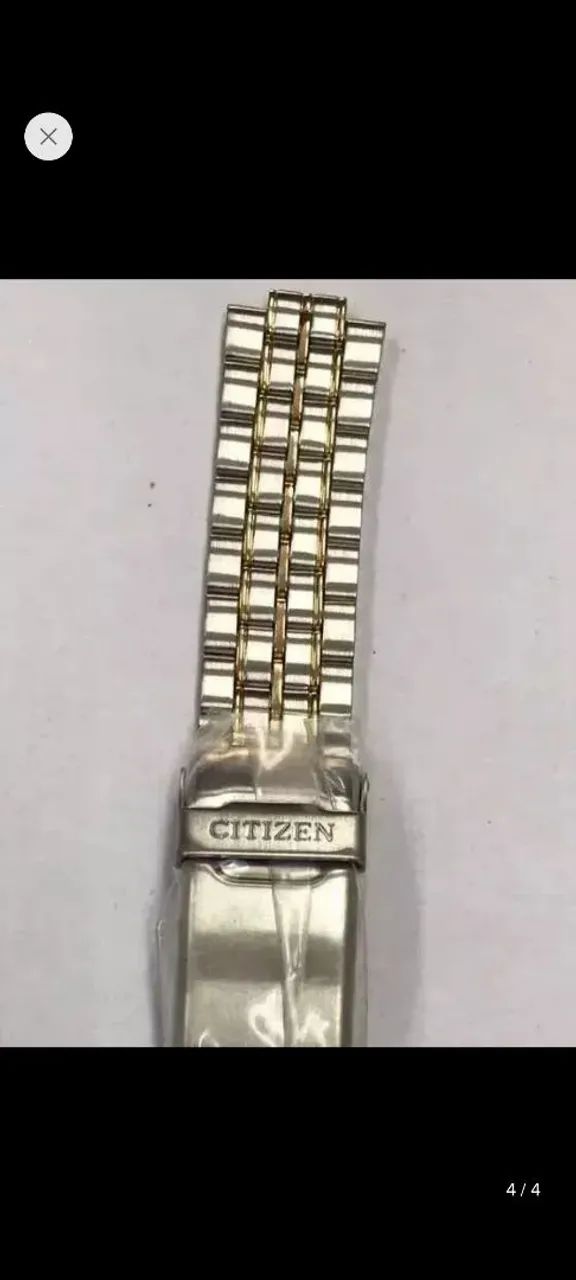 Pulseira Da Citizen Do Wingmam C080. Série Ouro.