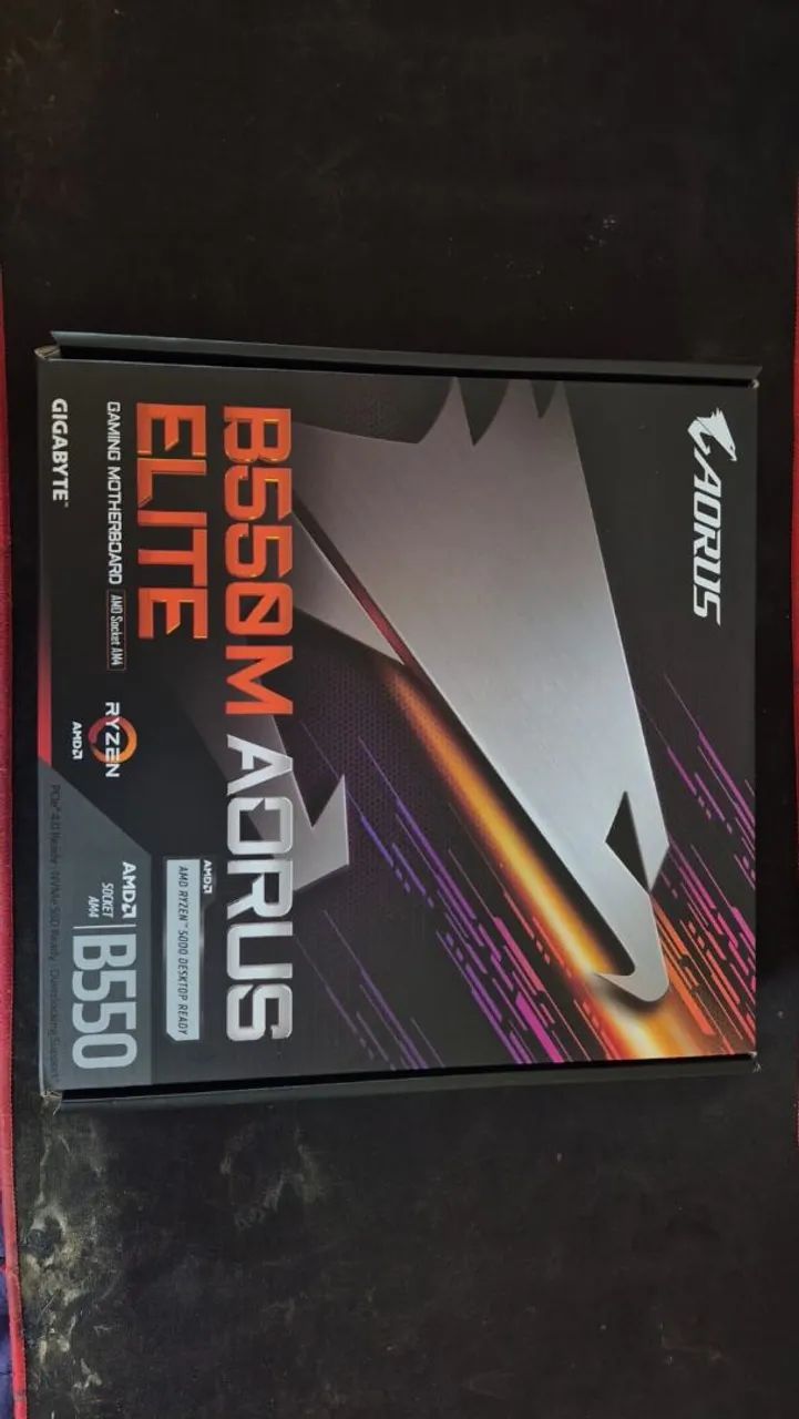 Ryzen 5 5500 + B550M AORUS ELITE - Foto 2