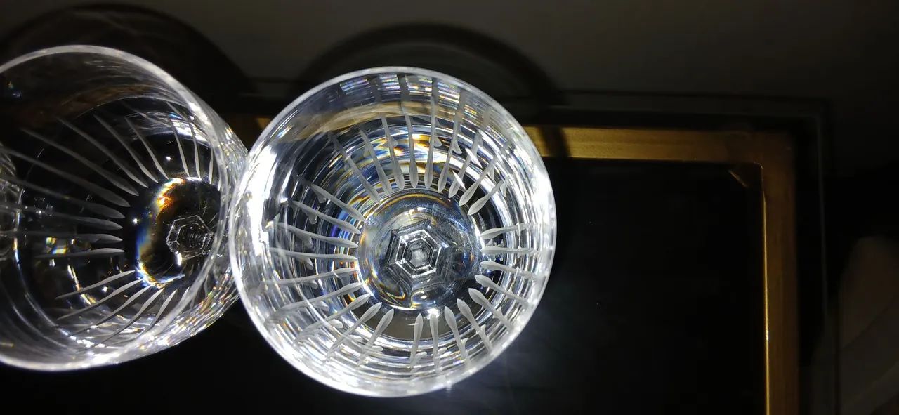 Taças de cristal lapidado  - Foto 3