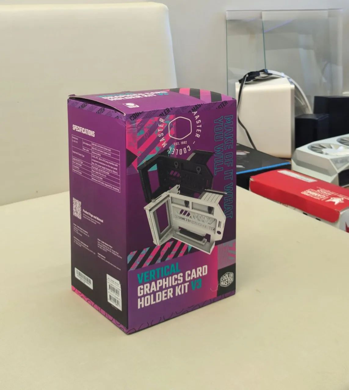 Suporte vertical placa de video kit Cooler Master  - Foto 2