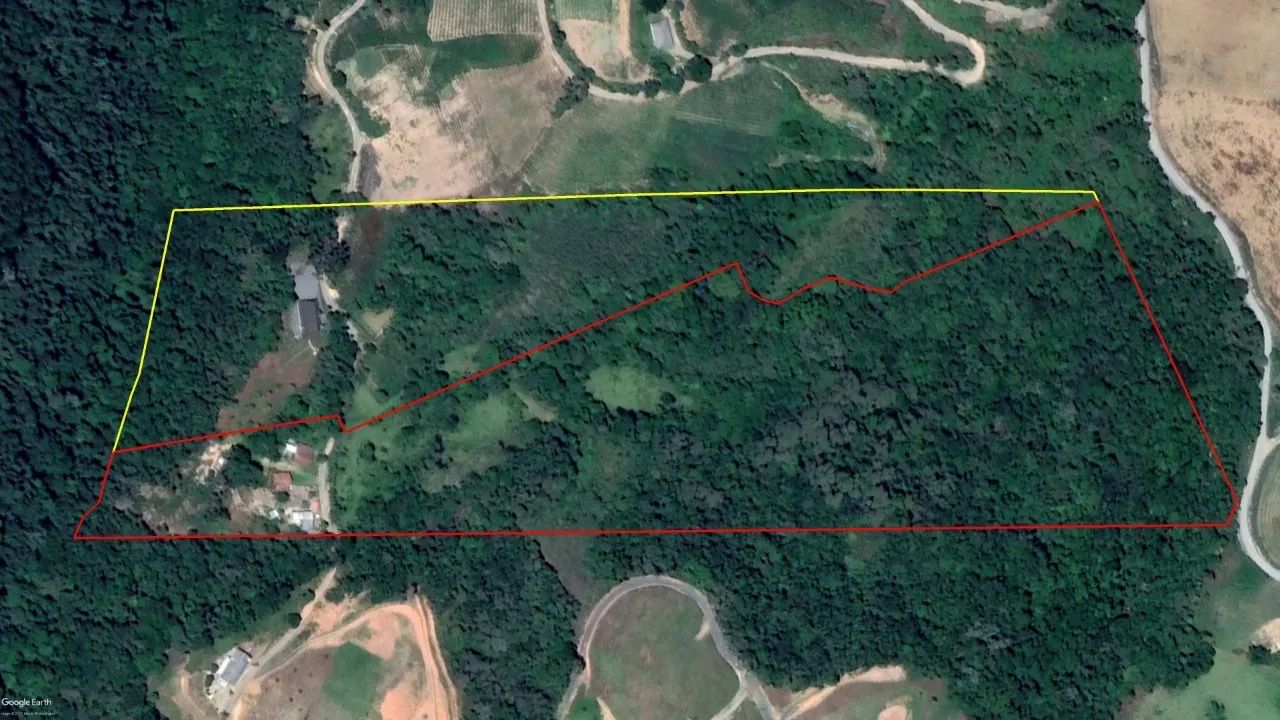 Terreno 47.000m² com Cachoeira, Nascente e Escritura - Alfredo Wagner/SC. - Foto 5