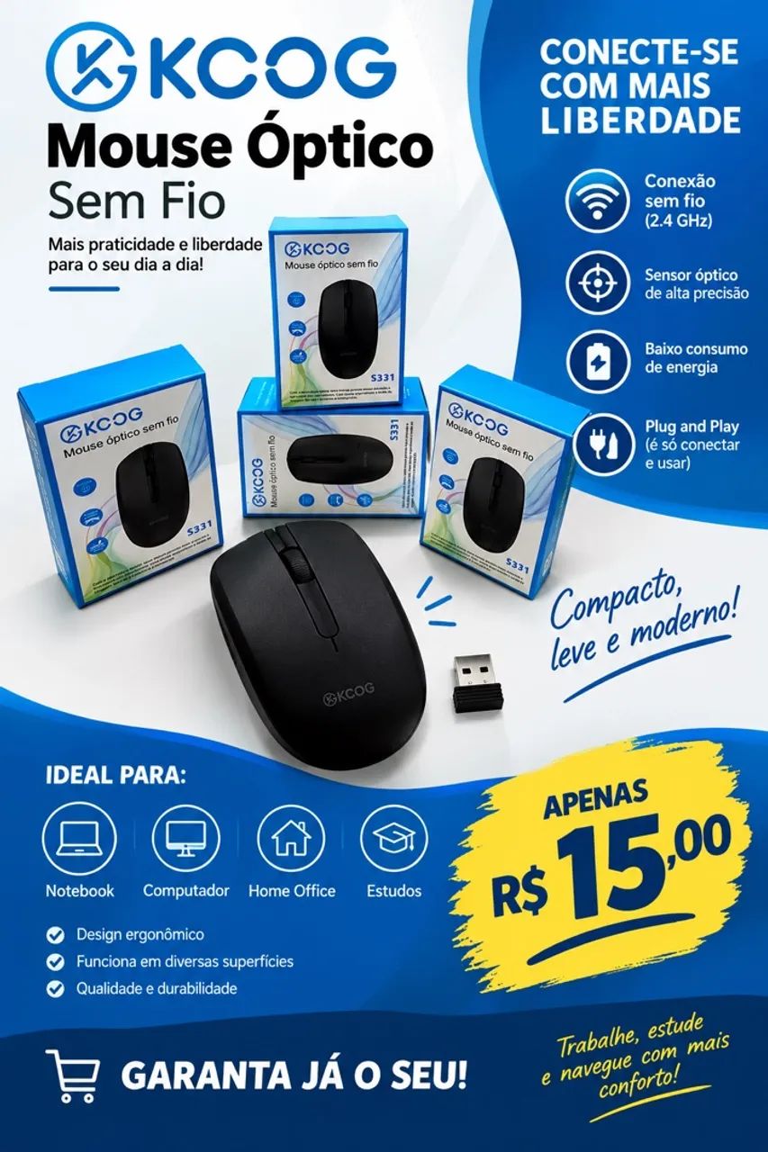 Mouse óptico 