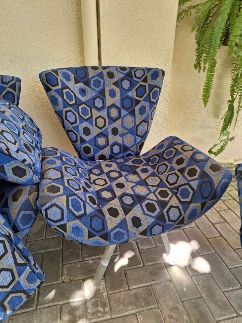 Kit 4 Cadeiras Poltronas Decorativa - Foto 2