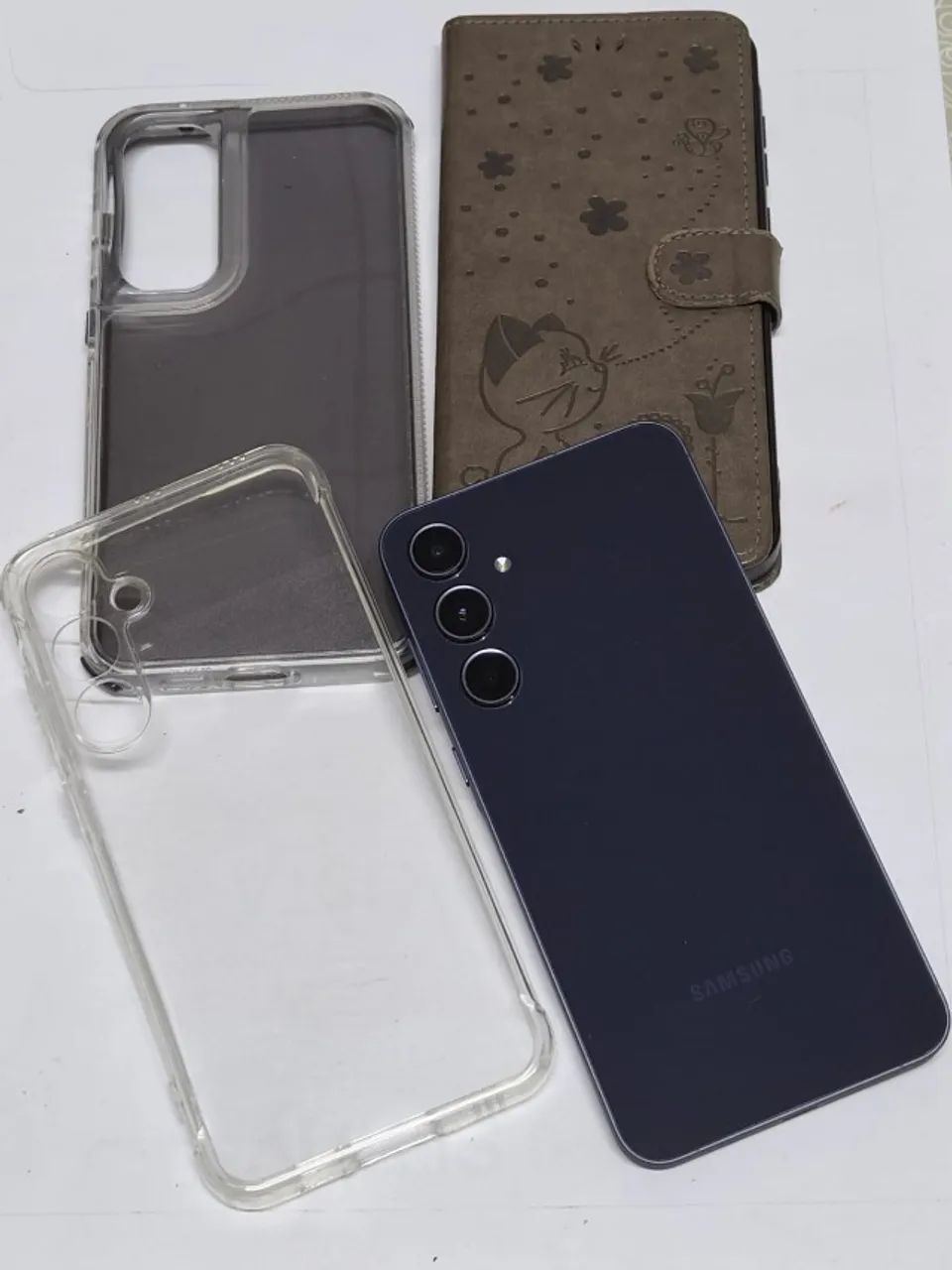 Samsung Galaxy A55 128gb Ótimo Estado Impecável Original Com Caixa e Acessórios - Foto 2