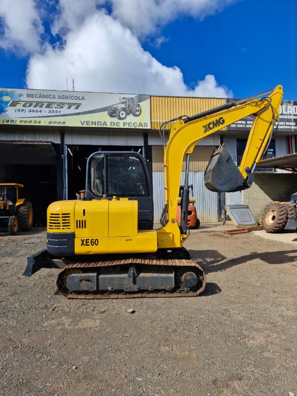 Mini Escavadeira XCMG XE60 ano 2018 com 7200 horas - Foto 6