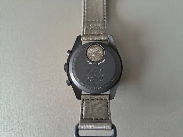 Relógio Omega x Swatch Moonswatch Mission to Mercury - Original - Foto 4