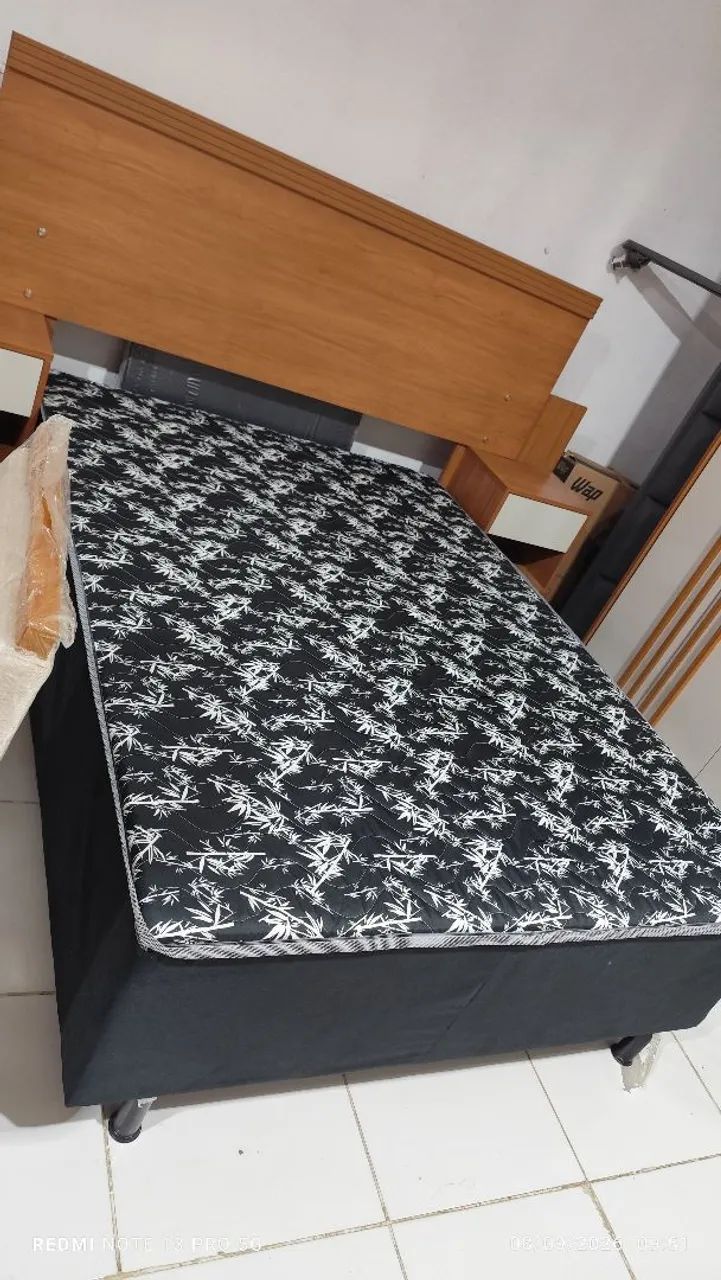 Cama box casal 