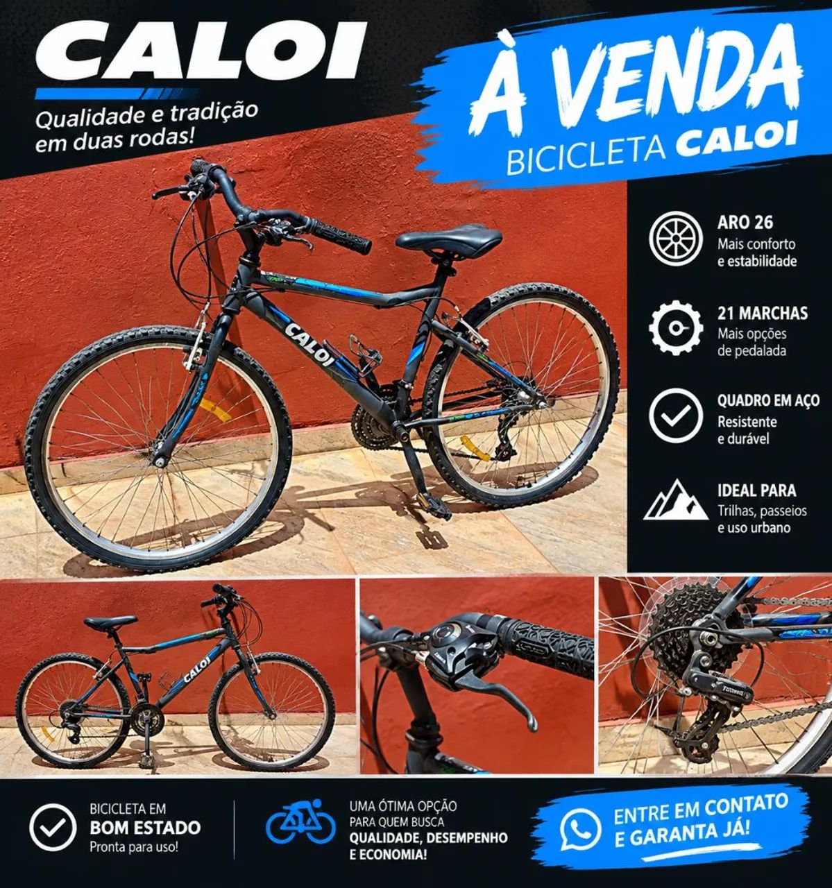 Bicicleta Caloi
