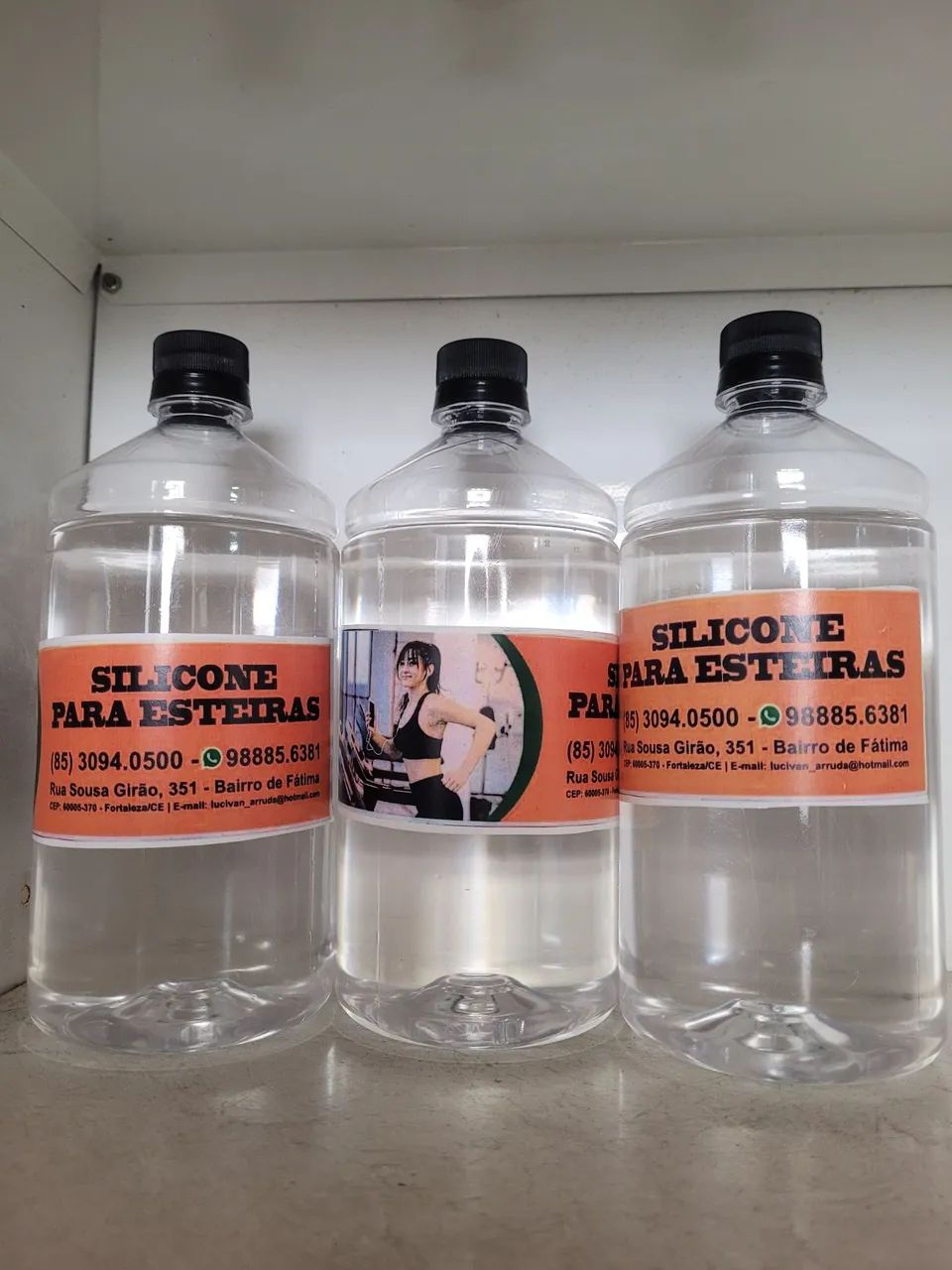 Silicone liquido para esteiras ergométrica 