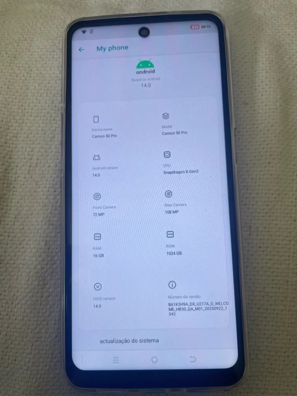 Celular comon50pro 1tb - Foto 5