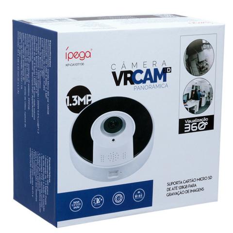Camera Panoramica Segurança 3d Wi-fi 360° Vr Cam - Entrega Grátis em Maceió - Foto 2