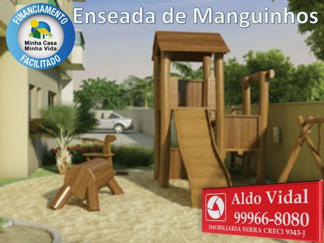 ARV36- Apartamento 2 quartos com suíte e varanda, Manguinhos Serra. - Foto 8