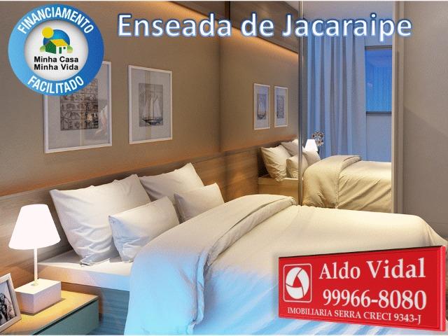 ARV34- Apê Novo em Jacaraipe, 2 quartos com suíte e varanda - Foto 11