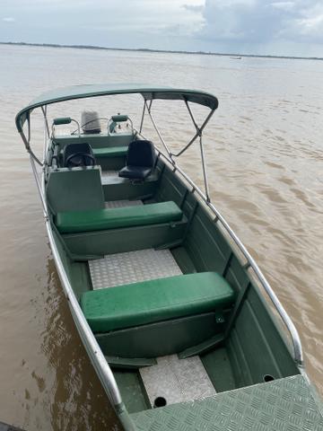Lancha com motor 40hp - Foto 8