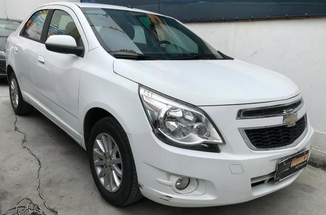 Chevrolet Cobalt ltz 1.4 completo c/ multimídia _ peq entrada + 48x 669,99 fixas