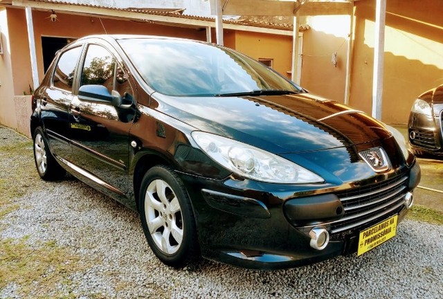 PEUGEOT 307 HATCH 1.6 FLEX 2009 COMPLETO + TETO SOLAR