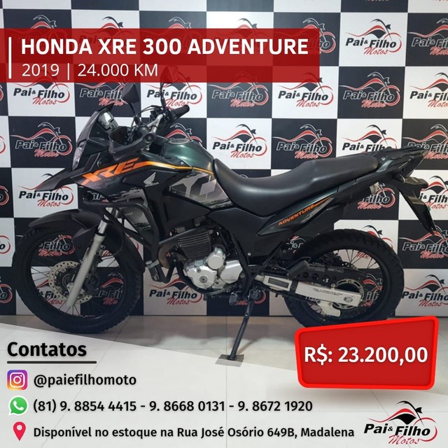 HONDS XRR 300 ADVENTURE ANO 2019 FINANCIAMOS EM ATE 48X