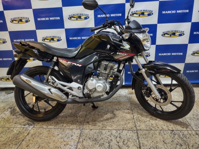 HONDA CG 160 FAN 18/19 PRETA