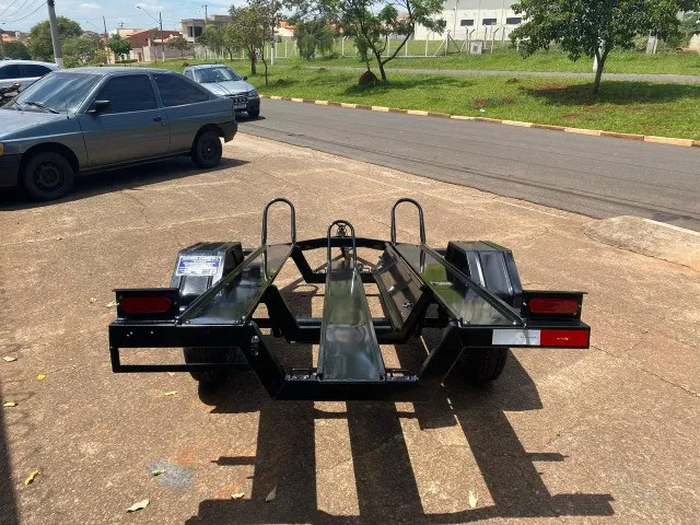 Carretinha para 3 Motos Rebaixada Zero em Promoção!!!