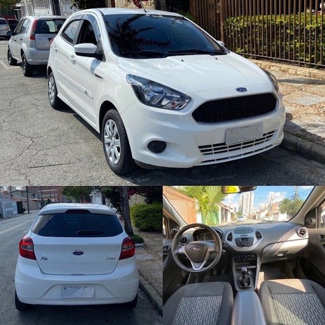 FORD KA SE 2018 BRANCO