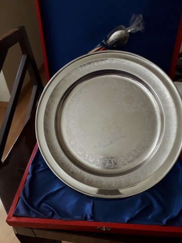 Travessa de prata para massas  - Foto 3