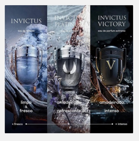 Perfumes Invictus legend 100ml na embalagem tester lacrado  - Foto 3