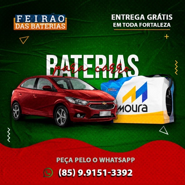 Baterias em Promoção para seu Fiat Uno - Seminova